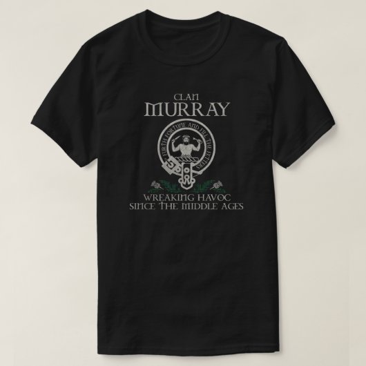 Murray of Atholl Clan crest Schotse achternaam tar T-shirt (Design voorkant)