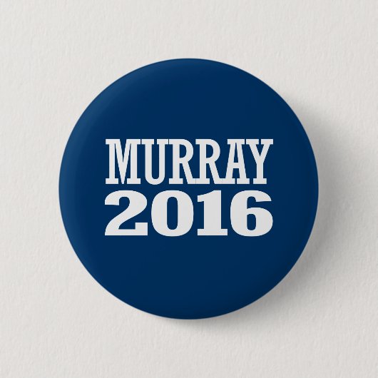 Murray - Patty Murray 2016 Ronde Button 5,7 Cm (Voorkant)