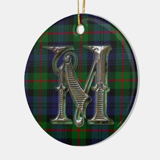 Murray Pset Monogram ornament (Links)