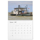 Murray River Paddlestoomboten 2027 kalender (Feb 2027)