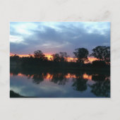 Murray River Sunset Briefkaart (Voorkant)