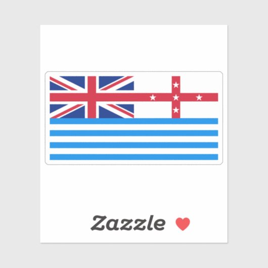 Murray River vlag (Lower), Gemenebest Australië Sticker (Vel)