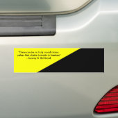 Murray Rothbard en anarcho-kapitalisme Bumpersticker (Op auto)
