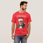 Murray Rothbard - Ik geloof kerstshirt T-shirt (Voorkant volledig)