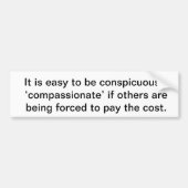 Murray Rothbard Quote Bumpersticker (Voorkant)