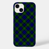 Murray tartan-blauw Case-Mate iPhone case (Achterkant)
