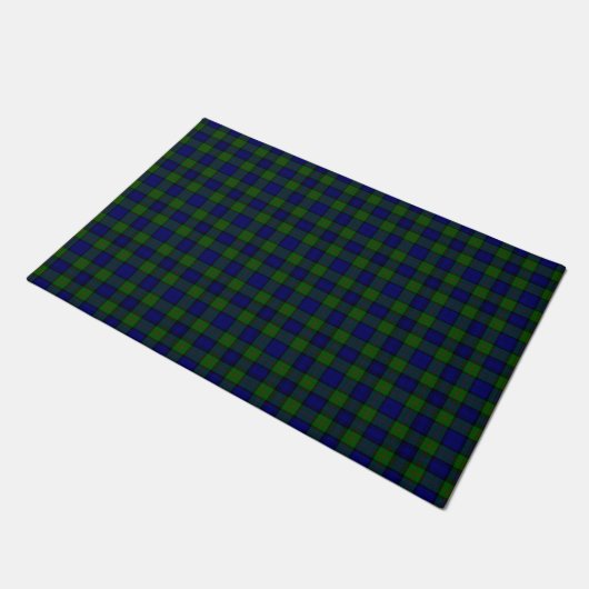 Murray tartan-blauw deurmat (Schuin)
