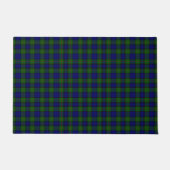 Murray tartan-blauw deurmat (Voorkant)