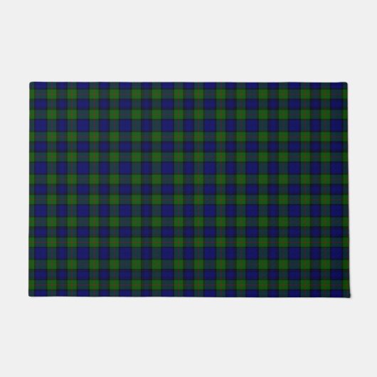Murray tartan-blauw deurmat (Voorkant)
