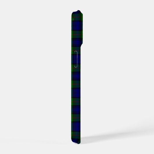 Murray tartan-blauw iPhone 15 case (Rechterkant)