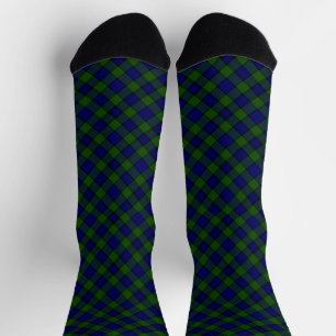 Murray tartan-blauw sokken