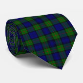Murray tartan-blauw stropdas (Opgerold)