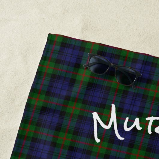 Murray Tartan Pset Beach Towel Strandlaken (In situ)