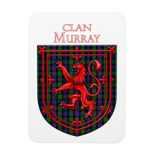 Murray Tartan Schotse Plaid Leeuw Rampant Magneet
