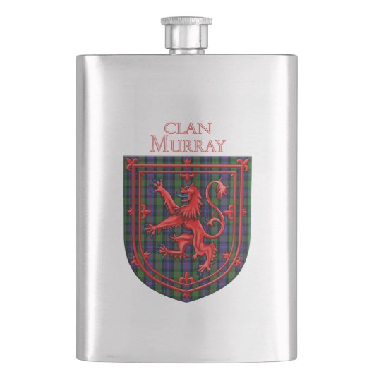 Murray Tartan Scottish Play Lion Rampant Flacon (Voorkant)