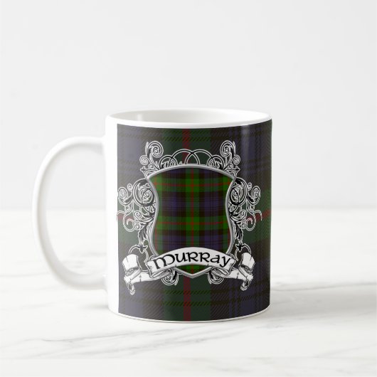 Murray Tartan Shield Koffiemok (Links)
