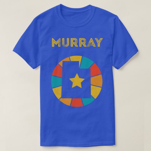 Murray Utah Verdrietig Souvenir 1 T-shirt (Design voorkant)