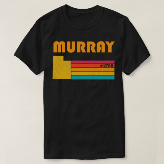 Murray Utah  Verdrietig Souvenir T-shirt (Design voorkant)