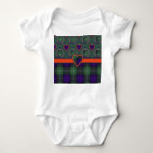 Murray van Athollclan Pset Scottish kilt tartan Romper (Voorkant)
