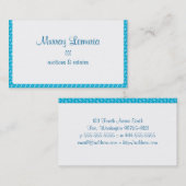 Murray Waves Visitekaartje (Voorkant / Achterkant)