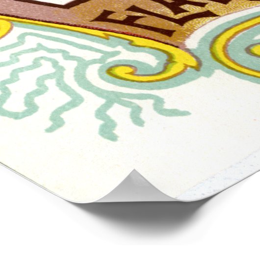 Murrays Coffee Cream Chocolade Poster (Hoek)