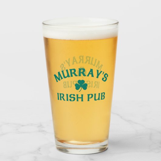 Murray's Ierse Pub Glas (Voorkant gevuld)