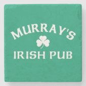 Murray's Ierse Pub  Stenen Onderzetter (Voorkant)
