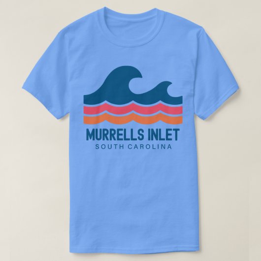 Murrells Inlet South Olina  Wave T-shirt (Design voorkant)