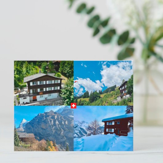 Mürren - Berner Oberland. Zwitserland Briefkaart