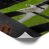 Murren, een alpiene villlage poster (Hoek)