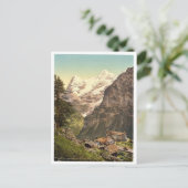 Murren, Hotel des Alps, Bernese Oberland, Switzerl Briefkaart (Staand voorkant)