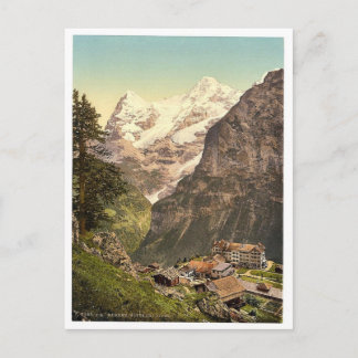 Murren, Hotel des Alps, Bernese Oberland, Switzerl Briefkaart