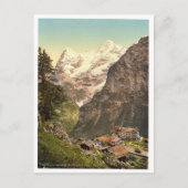 Murren, Hotel des Alps, Bernese Oberland, Switzerl Briefkaart (Voorkant)