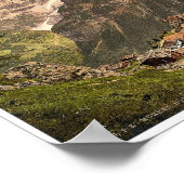 Murren, Hotel des Alps, Bernese Oberland, Zwitserl Poster (Hoek)