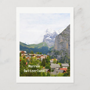 Murren in Zwitserland Briefkaart