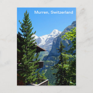 Murren in Zwitserland Briefkaart