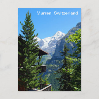 Murren in Zwitserland Briefkaart