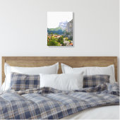 Murren in Zwitserland Canvas Afdruk (Insitu (Slaapkamer))