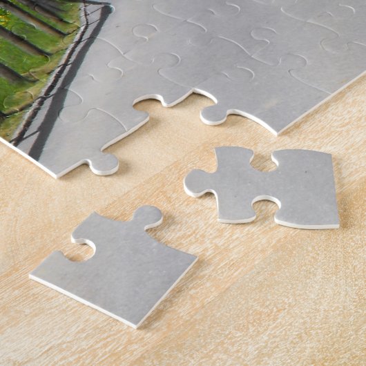 Murren in Zwitserland Legpuzzel (Zijkant)