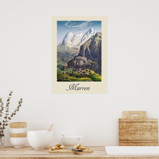 MURREN POSTER (Keuken)