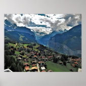 Murren Village Poster (Voorkant)
