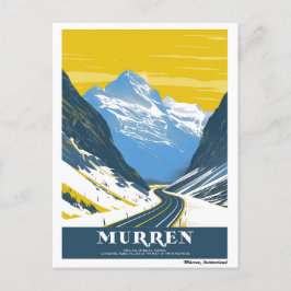  Murren, Zwitserland Briefkaart