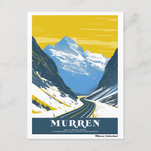 Murren, Zwitserland Briefkaart