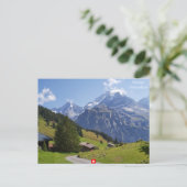 Mürren, Zwitserland Briefkaart (Staand voorkant)