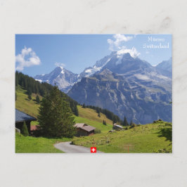 Mürren, Zwitserland Briefkaart