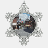 Murren, Zwitserland Snowflake Ornament 1 (Voorkant)
