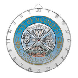 Murrieta (Californië) City Seal Dartbord