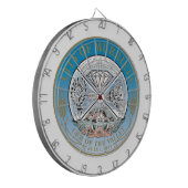 Murrieta (Californië) City Seal Dartbord (Voorkant Links)
