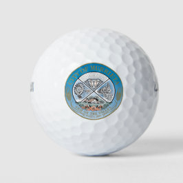 Murrieta (Californië) City Seal Golfballen