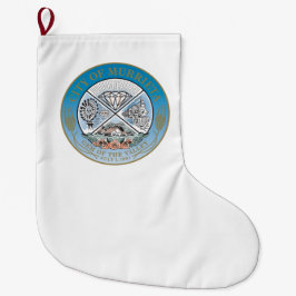 Murrieta (Californië) City Seal Grote Kerstsok